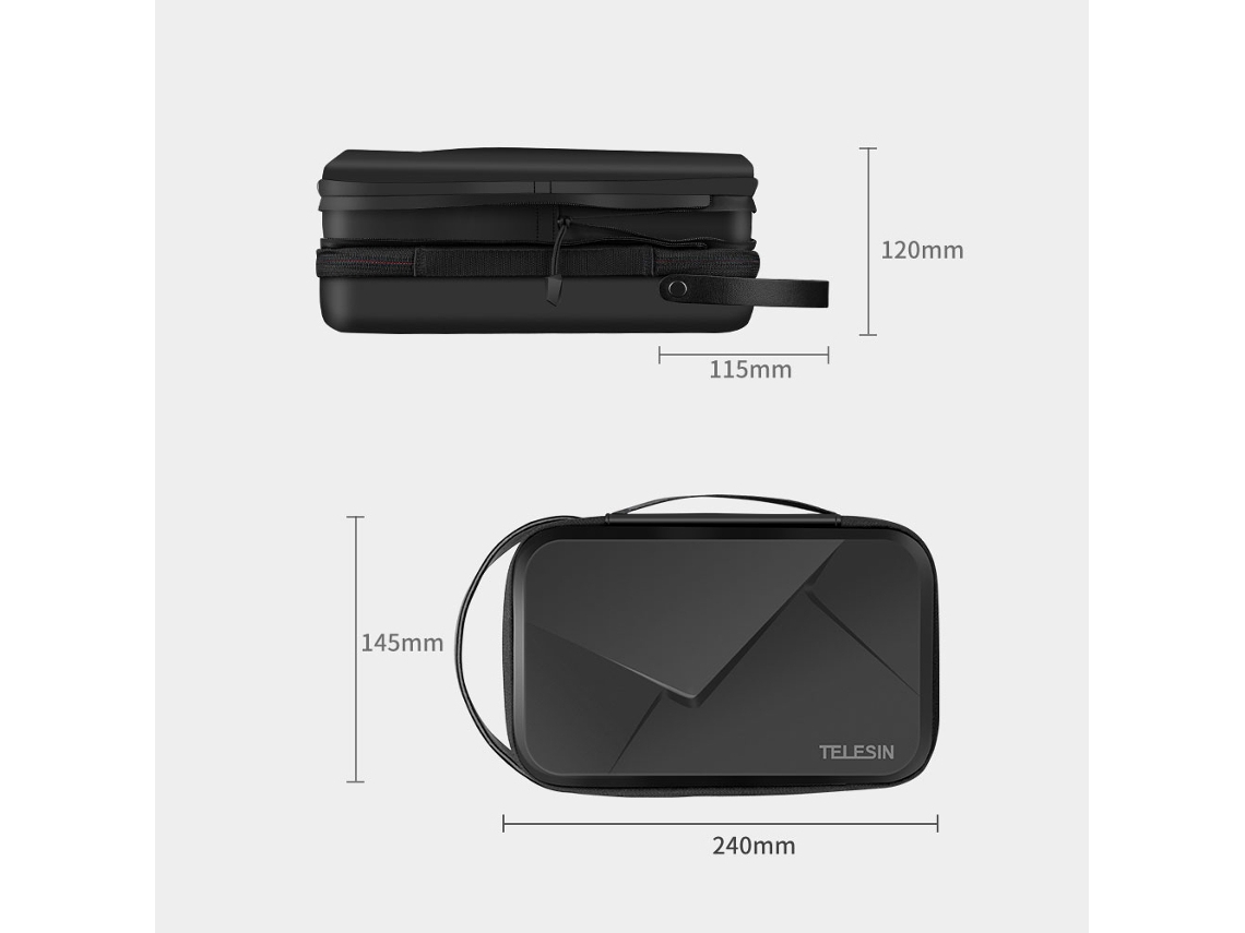 Estuche Resistente Para Cámara De Acción Gopro, Mochila Impermeable Y Accesorios De Gran Capacidad