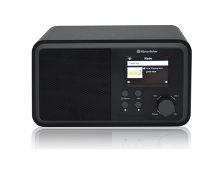 Radio Internet Wi-Fi / Digital Dab/ Dab+/ Fm Bluetooth ROADSTAR Ir-390D+Bt/Bk Negro