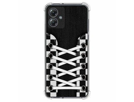 Funda Silicona Antigolpes para Motorola Moto G14 diseño Zapatillas 03 Dibujos