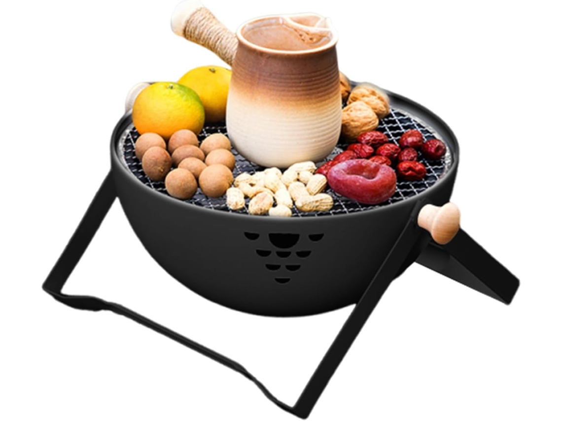 Petit Barbacoa À Charbon,réchaud Pliable Portátil Résistant La Chaleur - Pour Jardin Table Camping ...