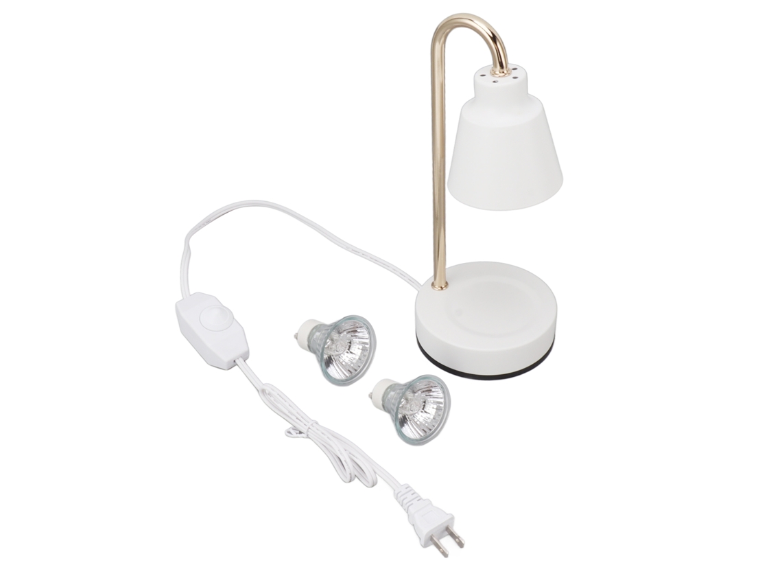 Rebe-lámpara De Cera Fundible Aromática Pequeña Regulable Luz Eléctrica Para Aromaterapia Decoración Dormitorio Luz Nocturna Blanca