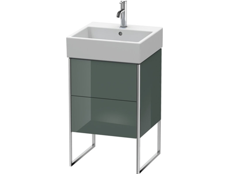 DURAVIT XSquare Vanity unit vertical 48.4x 46.0 cm, 2 cajones, para lavabo Vero Air 235050