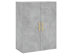 Maison Exclusive - Armario De Pared Gris Hormigón 69,5x34x90 Cm