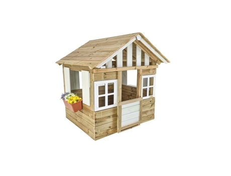 Casita de Madera Masgames Lollipop Blanca MASGAMES OUTDOOR GAMES
