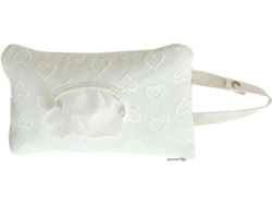 Elegante Bolso Cambiador Multifuncional De Tela Suave Para Proteger Los Artículos De Aseo. Diseño En Poliéster.