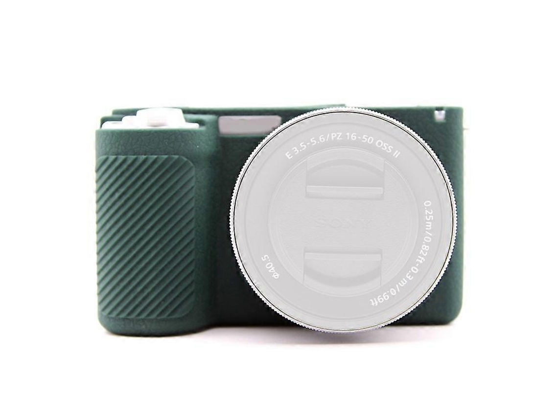 Funda protectora de silicona antiarañazos compatible con la cámara Sony Alpha Zv E10 II Facpoet