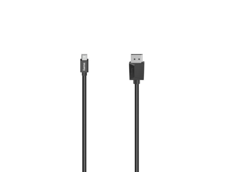 Cable de Vídeo Plugue Mini Dp Plugue Displayport Ultra-Hd 4K 1,50 M HAMA