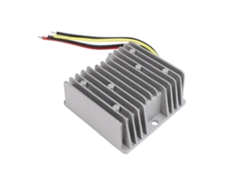 Transformador Reductor Cc A Cc De 24 V (15-40 V) A 12 V, 10 A, 120 W, Regulador, Ip67, Resistente Al Agua.