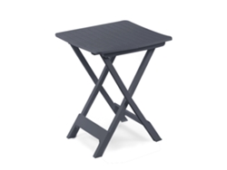 Mesa Camping Plegable Mesa Plegable Antracita Mesa Jardin URBAN LIVING (45x43x50cm)