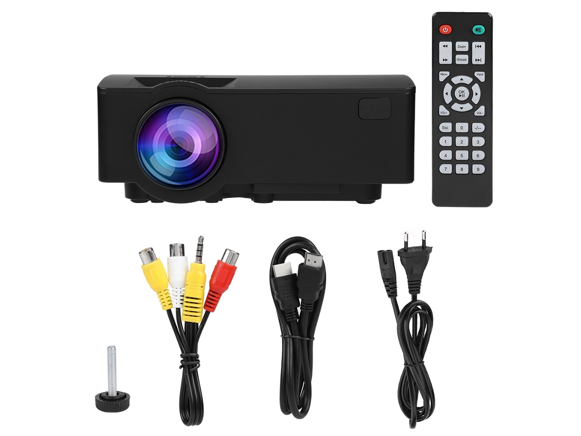 Projetor portátil LAXISCREED com Wi-Fi Full HD