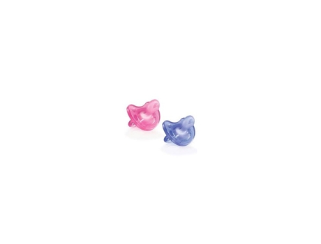 Pack 2 Chupetes CHICCO Más de 12 meses Rosa y Violeta