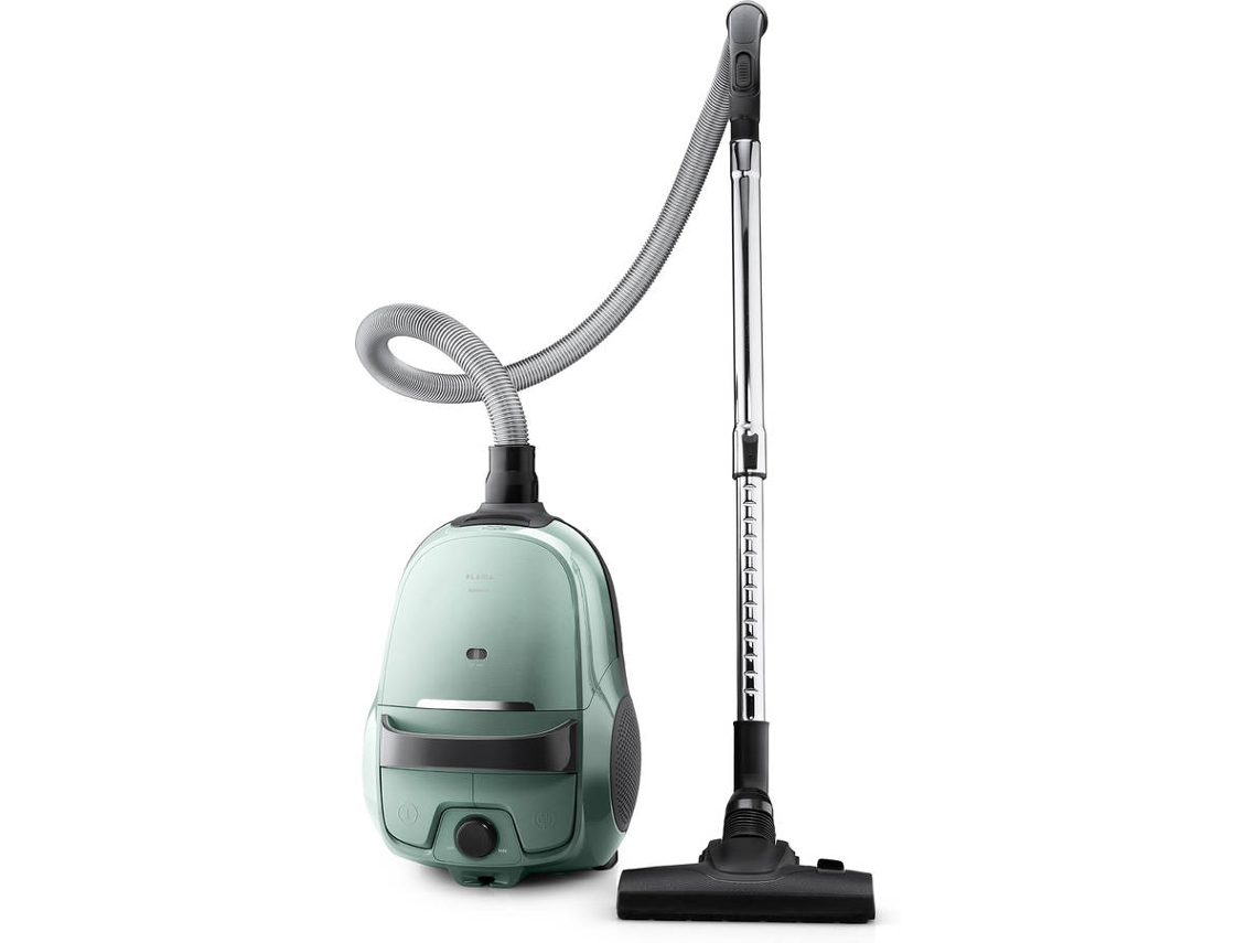 Aspiradora con Bolsa FLAMA 1677FL Sping&Go 800 (4 L - Verde)