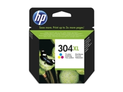 Cartucho de tinta Original HP 304XL de alta capacidad Tricolor para Deskjet serie 3700