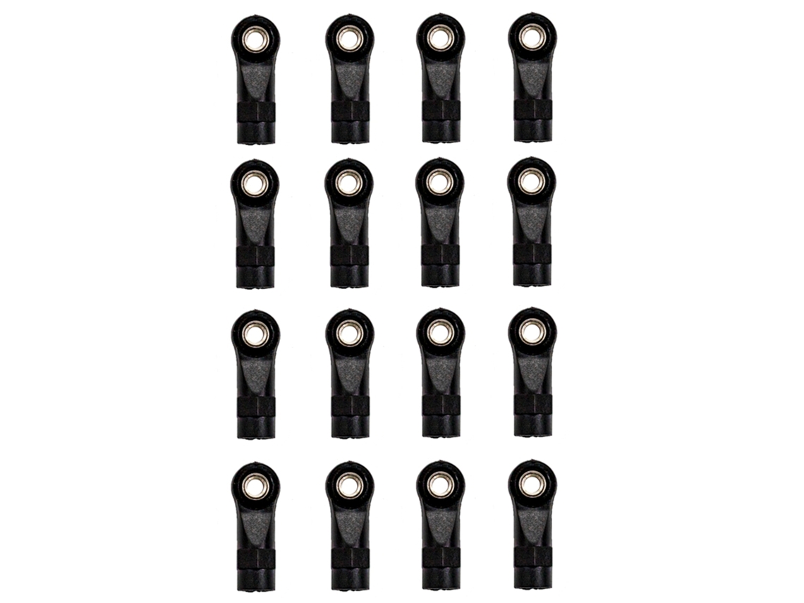 Biela De Acero Inoxidable Con Extremo De Plástico De 6 Mm Para Axial Capra 1.9 Utb Axi03004