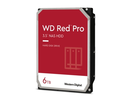 Disco Duro WESTERN DIGITAL WD6005FFBX (7200 rpm - 3,5" - 6 TB)