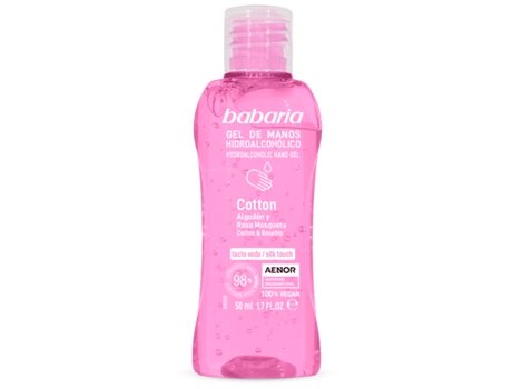 BABARIA Gel de Manos Hidroalcohólico Cotton 50 Ml