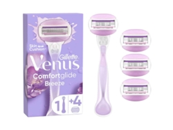 Máquina Depilatoria VENUS Comfortglide Breeze con 4 Recargas