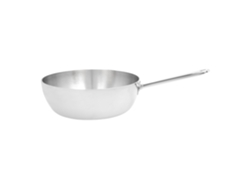 Apollo 7 Sartén de saltear cónico 28 cm, 18/10 Acero inoxidable DEMEYERE