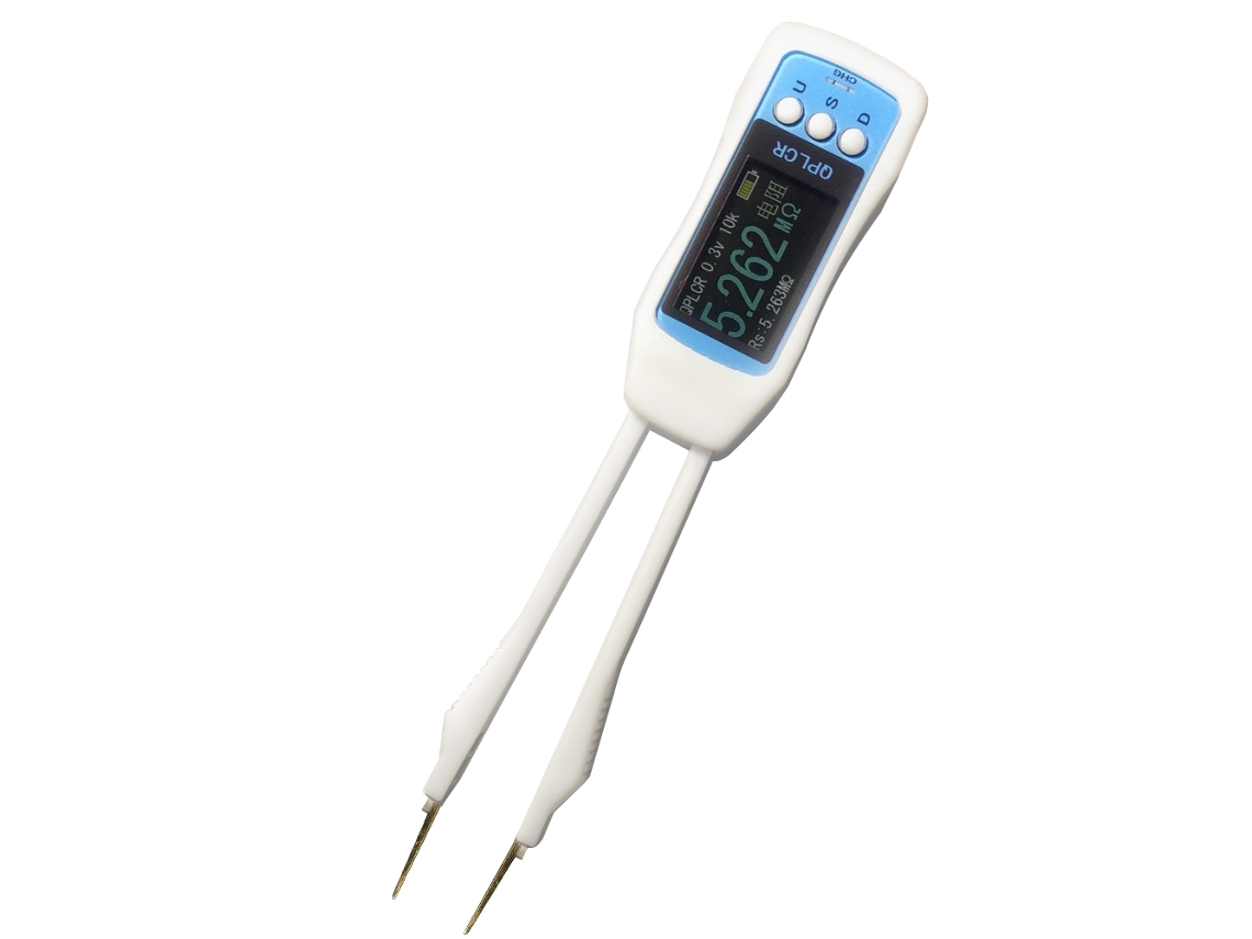 Pinza De Prueba De Inductancia, Capacitancia Y Resistencia 3s Qpl Con 100 Hz, 1 Khz Y 10 Khz Para Componentes Electrónicos.