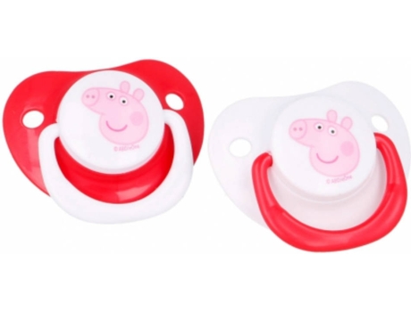 Chupete PEPPA PIG 65882 Rojo (0 - 6 meses)