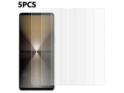 Protector de pantalla frontal de 0,3 mm 2,5D, vidrio templado transparente, compatible con Sony Xperia 1 Vii Facpoet