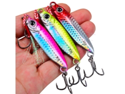 Kit De 5 Señuelos De Pesca Para Barco, Pesca En Alta Mar, Señuelos Artificiales Simulados, Accesorio De Pesca