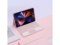 Funda con teclado para Lenovo Tab M10 (3.ª generación) de 10,1 pulgadas (2022), con teclado táctil Bluetooth (rosa) Cuich
