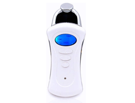 AUJEZON Micro Estimulador de Belleza de Iones de Corriente Equipo de Spa Máquina de Levantamiento Facial LCD para el Cuidado de la Piel