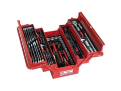 HOLZMANN WZK86CRV Caja metálica con 86 herramientas