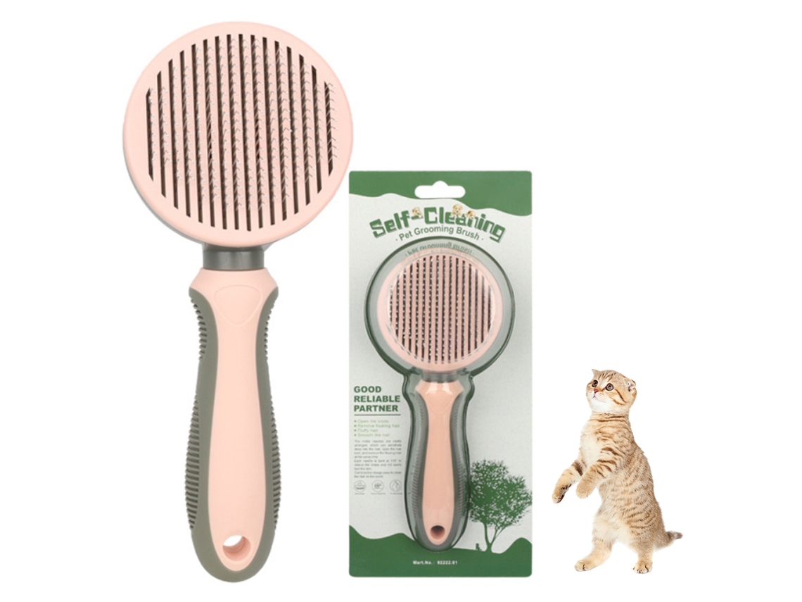 Pincel Deslanador Para Mascotas, Cepillo Para Perros Y Gatos, Peine De Limpieza Para Peludas