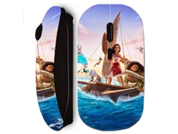 Ratón inalámbrico negro Disney Anime Maniacase Moana 2 Equipage