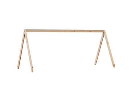 Techo De Cama De Los Niños VIDAXL Marrón (209x95.5x88 cm)