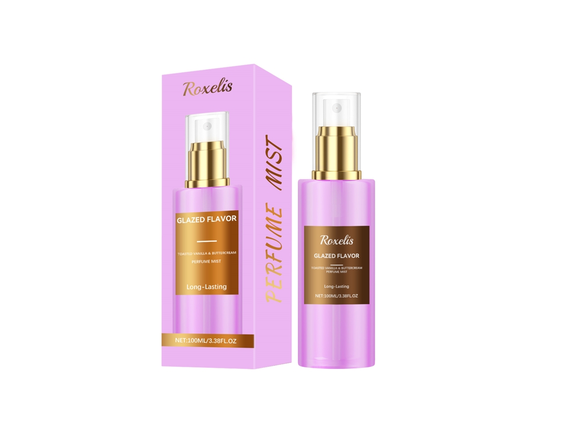 Spray corporal con aroma a donut