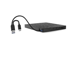Grabadora de CD/DVD externa, unidad de DVD, unidad óptica con puertos SD/TF y USB 3.0, unidad óptica para PC y portátil Digitallab