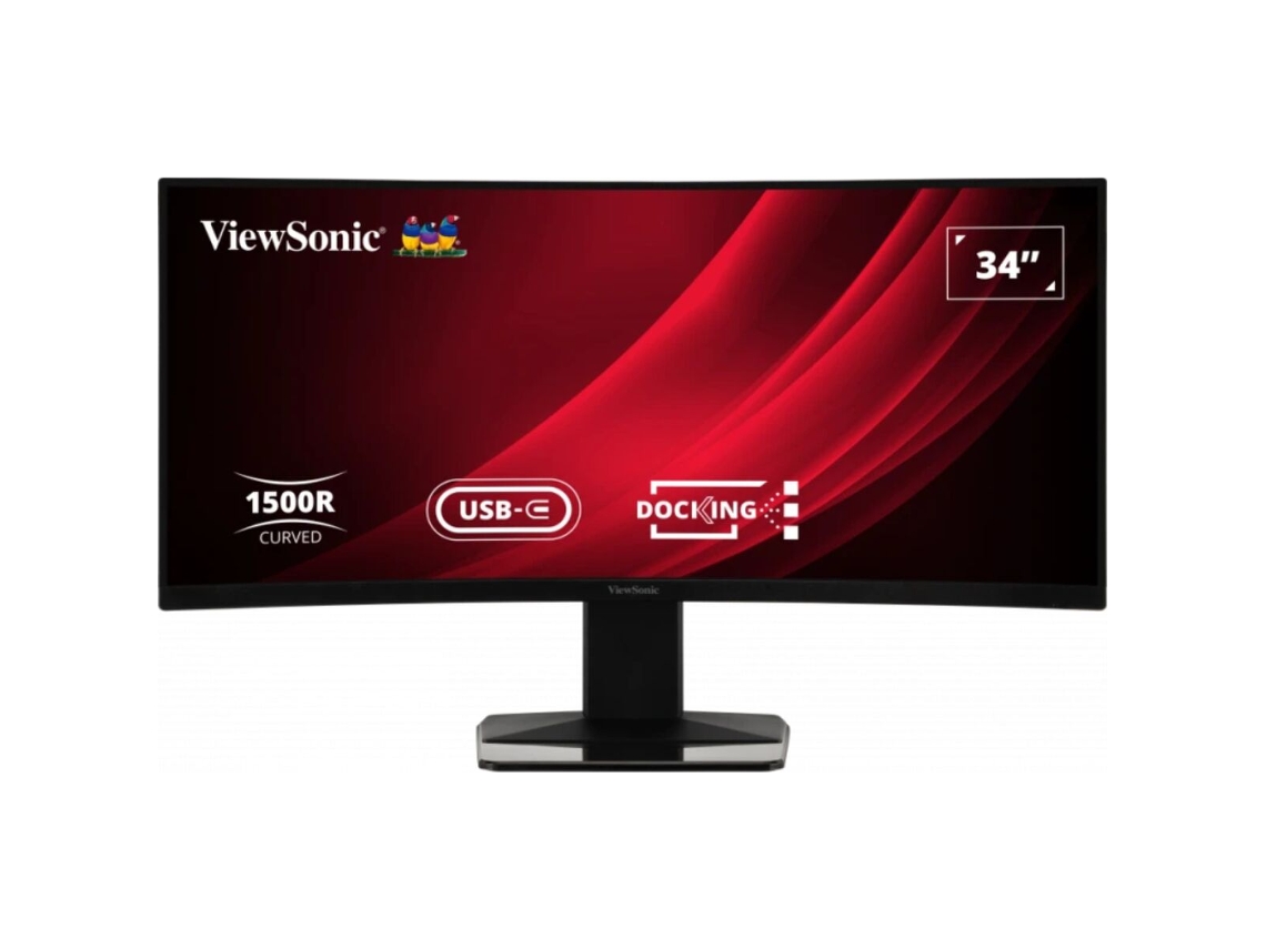 Monitor VIEWSONIC MN55175357 (Negro - LED - 34" - Enchufe EU - UltraWide Quad HD - 4 ms)