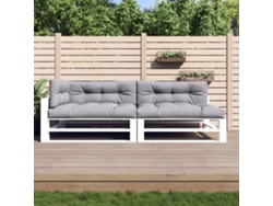 Cojines para muebles de palets, 5 unidades, tela gris, Dkd Home Decor