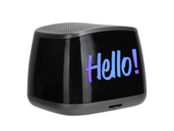 Altavoz Bluetooth inalámbrico portátil, mini subwoofer para portátil, teléfono, tableta, música, gris Chennnls