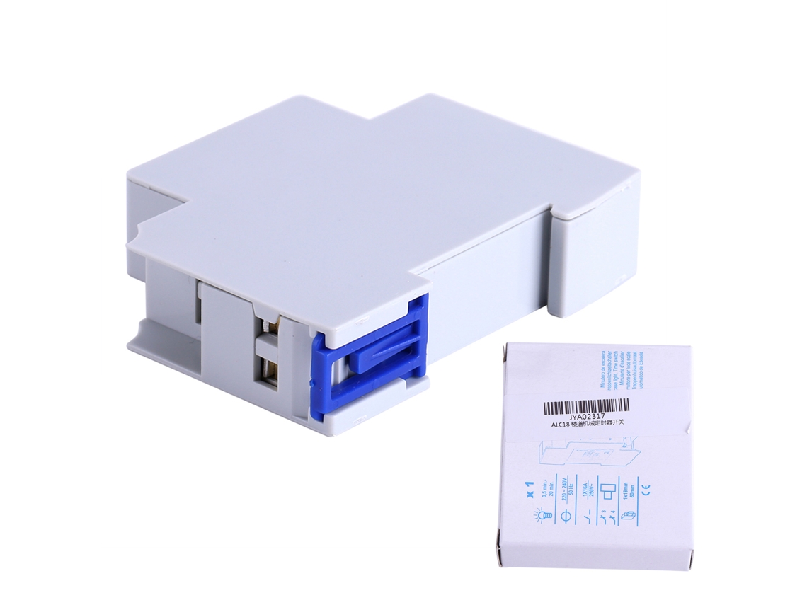KOFIHETY Temporizador Electrónico para Escalera 220-240V AC Interruptor de Pasillo Relé Mecánico