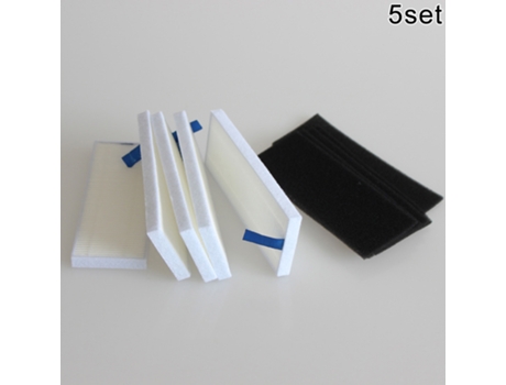 5 Juegos de filtros para Rowenta Smart Force Essential Aqua piezas de aspiradora robótica reemplazo de limpieza del hogar para limpieza del hogar