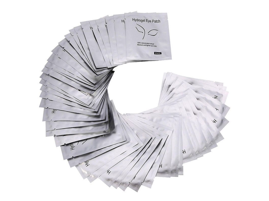 50/100/200 Pares De Parches Oculares Sin Felpa Con Colagenasa Para Extensiones De Pestañas