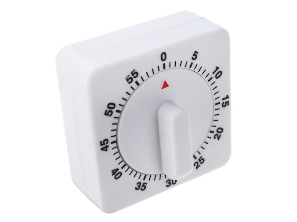 Temporizador De Cocina Mecánico De Acero Inoxidable 304 Con Base Magnética Y Alarma Fuerte