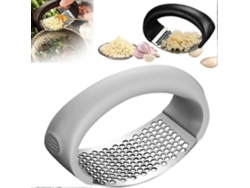 Prensa de ajos manual portátil de acero inoxidable para la cocina... Rosewell