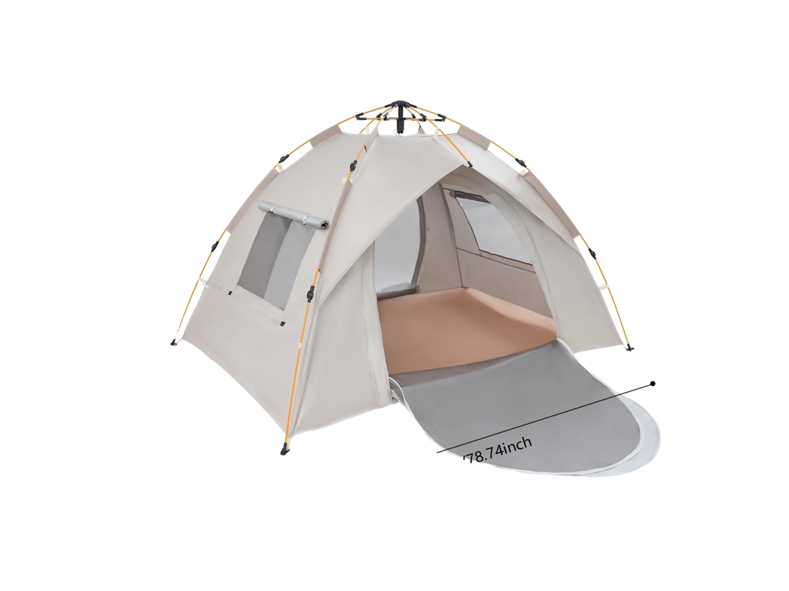 Tienda de campaña instantánea, impermeable, marrón (OEM)