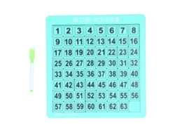 Rompecabezas mágico de dibujo con rompecabezas de números consecutivos, juego de mesa para niños, verde