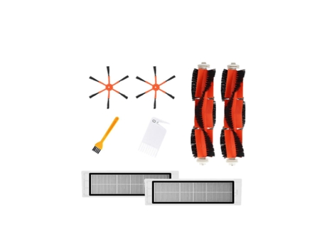 Escova principal filtro hepa escova lateral para xiaomi mijia robot roborock s50