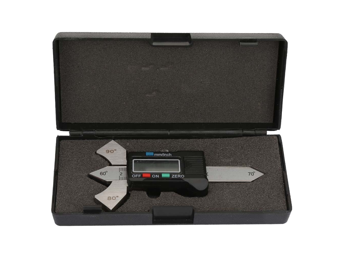 Calibrador Digital De Soldadura De 20 Mm Para Inspección De Cordones De Soldadura, Métrico/pulgada
