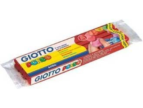 Plastilina GIOTTO Pongo Soft Rojo (450 g)