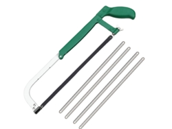 KOFIHETY Herramienta de carnicería EINNENFFER, Juego profesional con 4 cuchillas de repuesto, aleación de aluminio, ajustable, para cortar huesos