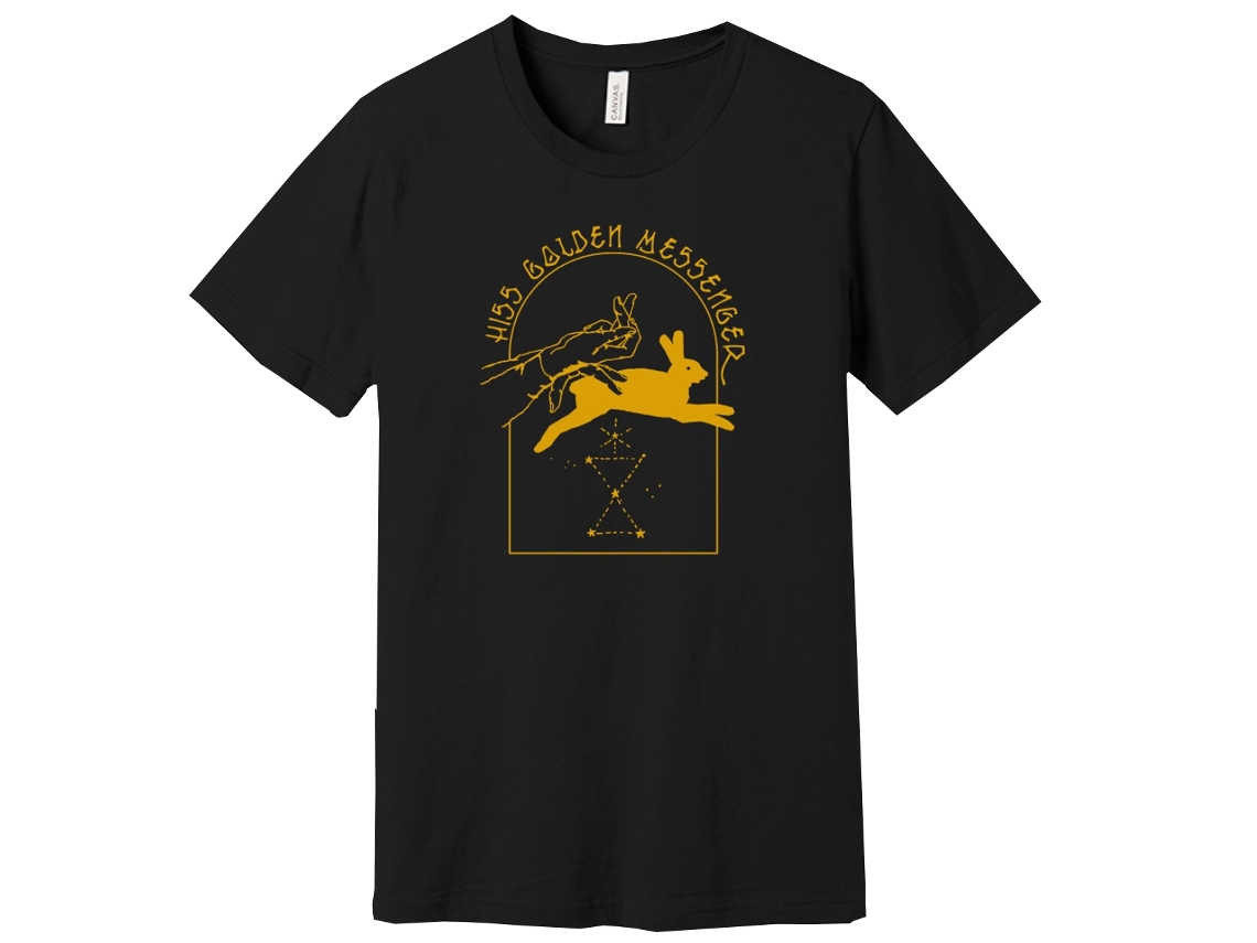 Camiseta Hiss Golden Messenger Shadow Puppet ROCKINSTONE Unisex Adulto Más vendido Talla: S
