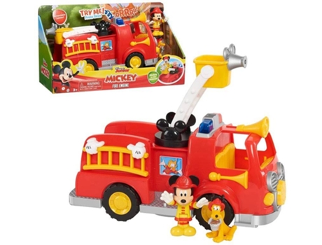 Figura MICKEY Y MINNIE Mickey Coche De Bomberos (Edad Mínima: 3 Años)